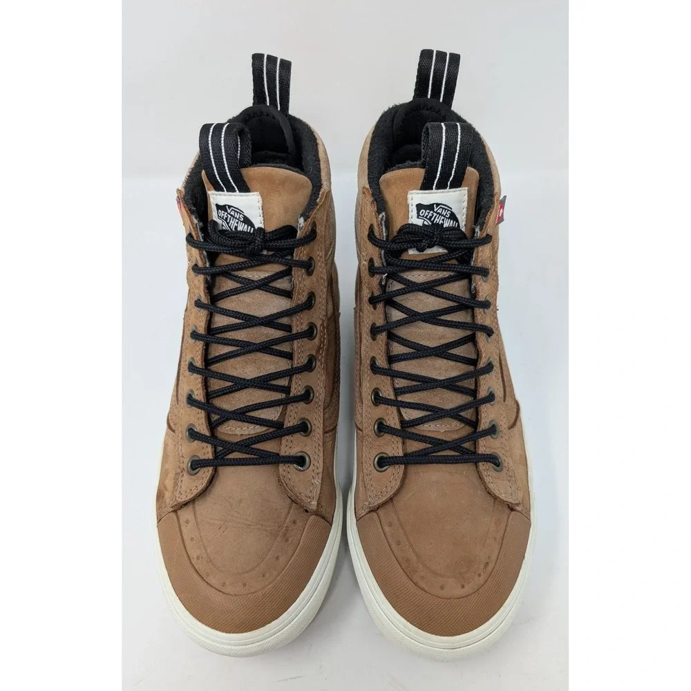 Vans Sk8-Hi MTE-2 Chipmunk Brown Primaloft HydroGuard Sneakers Mens 7 Womens 8.5